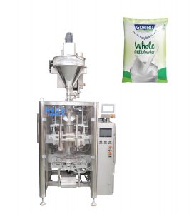 Avtomatski stroj za polnjenje in zapiranje vrečk v prahu