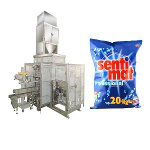Samodejno prevlečen Big Bag pakirni stroj detergent Powder Open-mouth Bagger