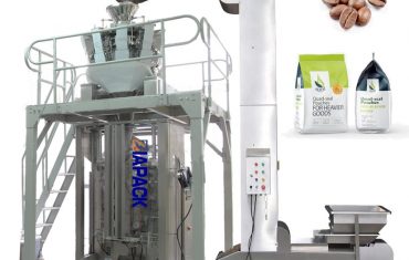Avtomatski polnilni stroj za oblikovanje štirih vrečk za kavna zrna in prah