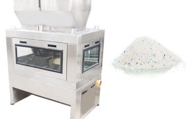 Linearni tehtalni stroj z dvojno glavo za granulat