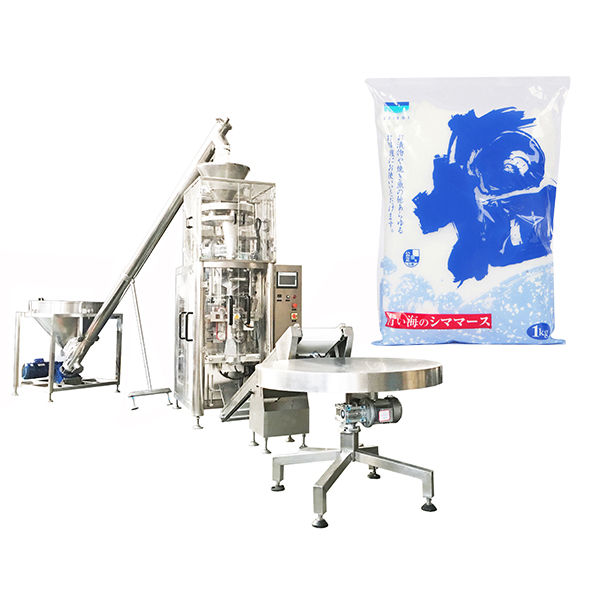 Vertikalni obrazec napolnite pečat z volumetričnim pokalom za sol