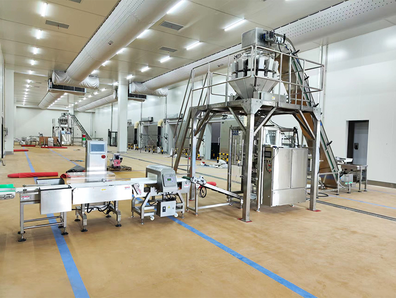 avtomatski pakirni stroj forzen food