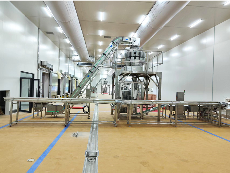 avtomatski pakirni stroj forzen food