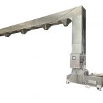 Dvigalo za dovajanje vedra z več polnilnimi točkami