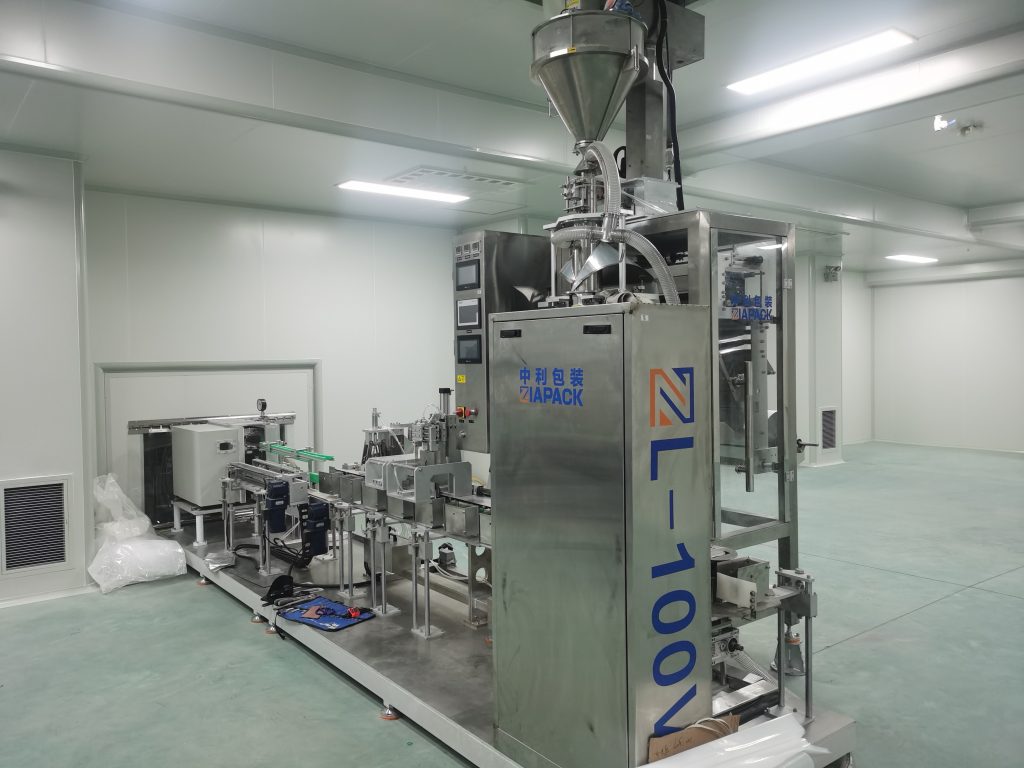 stroj za vakuumsko pakiranje prahu